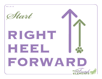 Right Heel Forward