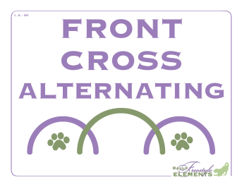 Cross in Front Alternating x 3